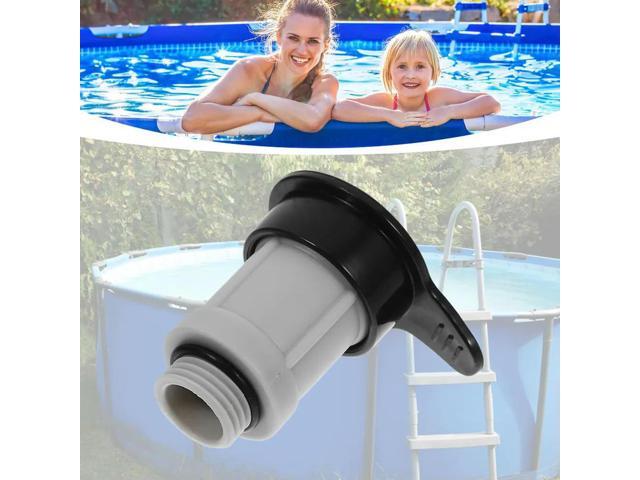 1-10X 12363 12373 Air Jet Valve & Air Jet Valve Cap Fit for Intex Above Ground Pool Inlet for 26165EH, 26167EHJAS Pool Accessory