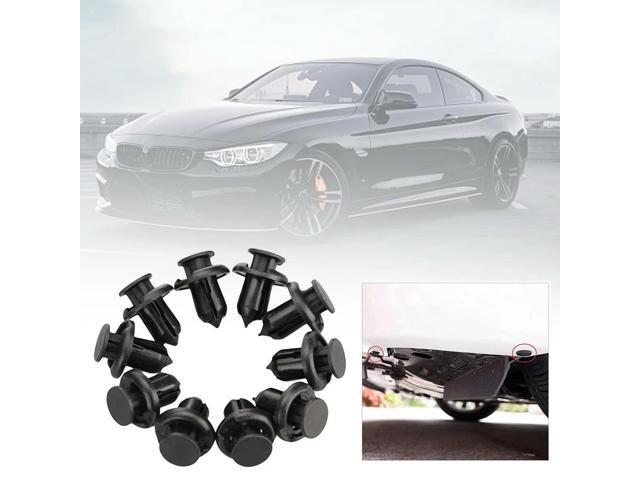 Hood Fender Push Rivets 10mm Bumper Clip Retainer Screw Plastic Door Panel Fender Liner Retainer Clip Auto Bumper Fender Buckle