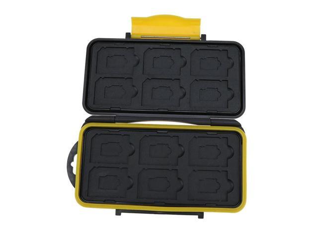 Multi-grid Box Anti-Shock Waterproof Card Case Protector Cover Large Capacity Portable for ID Credit Card Holder