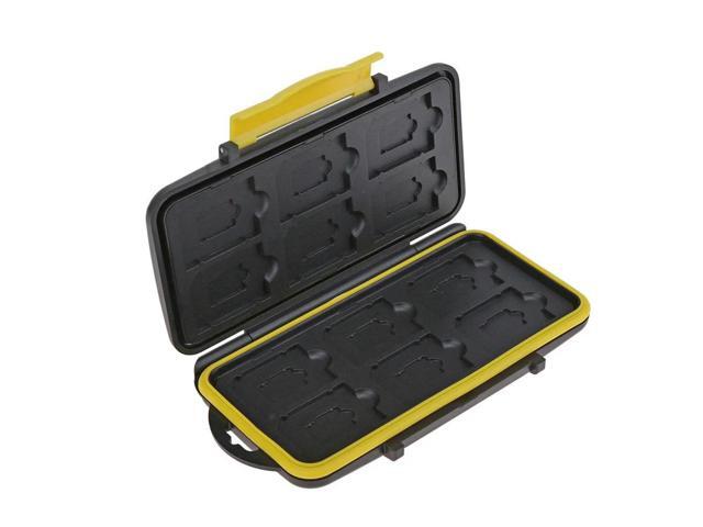 Multi-grid Box Anti-Shock Waterproof Card Case Protector Cover Large Capacity Portable for ID Credit Card Holder