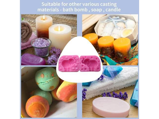 Elephant Silicone Mold Resin Casting Mold Cute Clay Mold 3D Animal Mold for Candle Soap Fondant Chocolate Polymer Clay