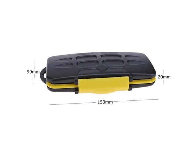 Multi-grid Box Anti-Shock Waterproof Card Case Protector Cover Large Capacity Portable for ID Credit Card Holder