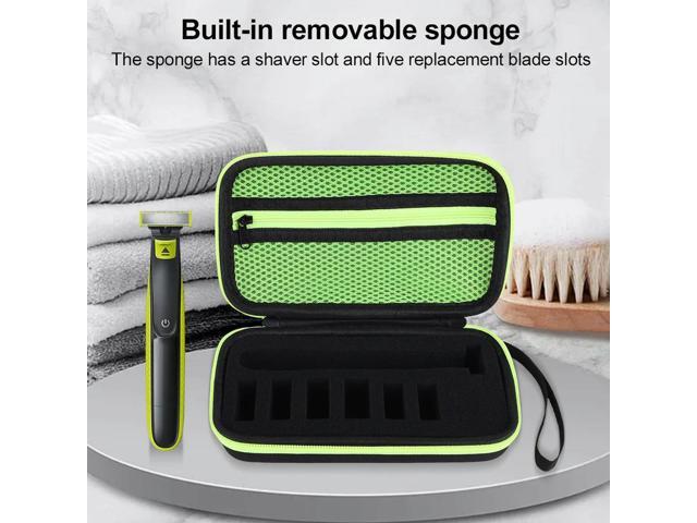 Hard Travel Case Electric Shaver Case Electric Trimmer Shaver Travel Case Cover for OneBlade and Accessories