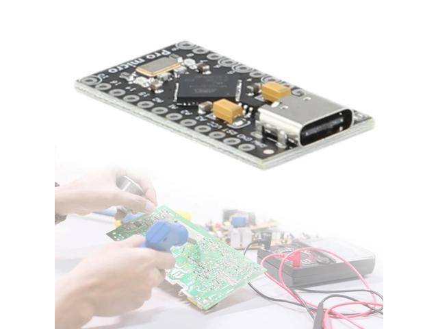 ATmega32U4 USB Type-C Pro Micro Development Board with 2 Row Pin Header Micro USB/Type-C Pro Micro Board for Leonardo USB Board