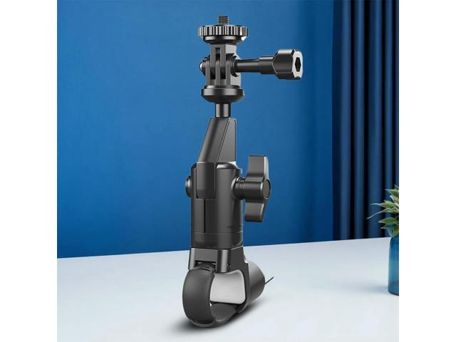 Motorcycle Bicycle Holder 360 Rotating Handlebar Clamp Mount for Insta 360 X2 X3 X4 Go Pro 12 11 10