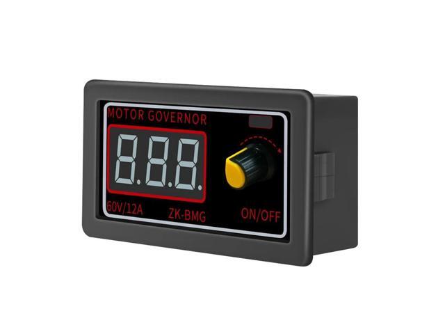 PWM DC Motor Speed Controller DC 9-60V 12A 500W Fan Speed Control Switch 5V 12V 24V Digital Adjustable Frequency Duty Cycle