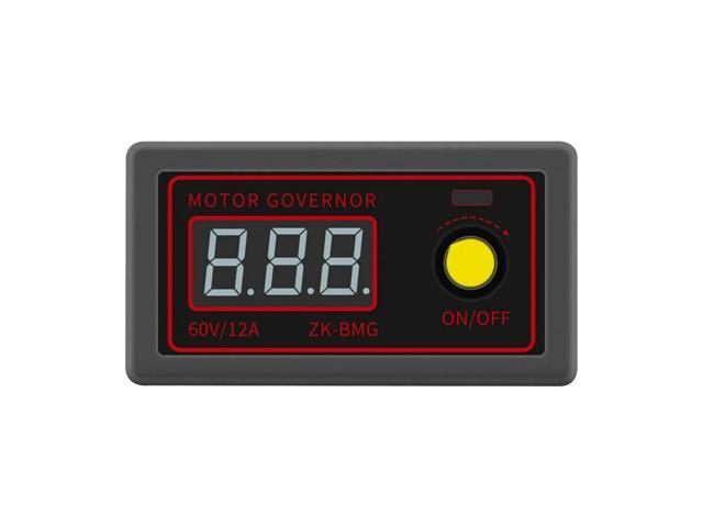 PWM DC Motor Speed Controller DC 9-60V 12A 500W Fan Speed Control Switch 5V 12V 24V Digital Adjustable Frequency Duty Cycle