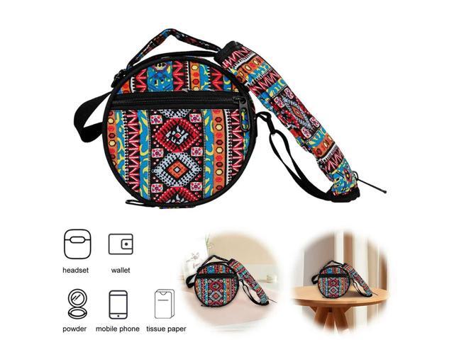 6.5 Inch Handpan Drum Carry Bag with Shoulder Strap Sanskrit Drum Bag Hand Shoulder Bag Carrier Bags for Percussion Instrument