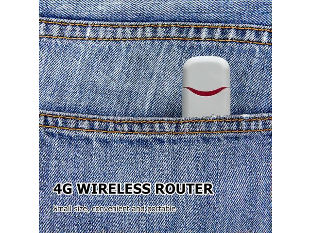 4G LTE Router 150Mbps Modem Stick USB Dongle SIM Card Slot Pocket Hotspot Wireless Router for Laptops UMPC MID
