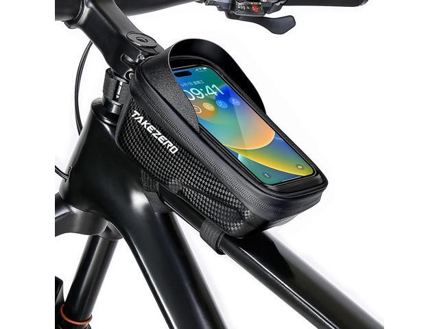 Touch Screen Upper Tube Pannier Pouch Light Barrier Waterproof Bike Phone Bag Hard Shell Case Cycling Accessories
