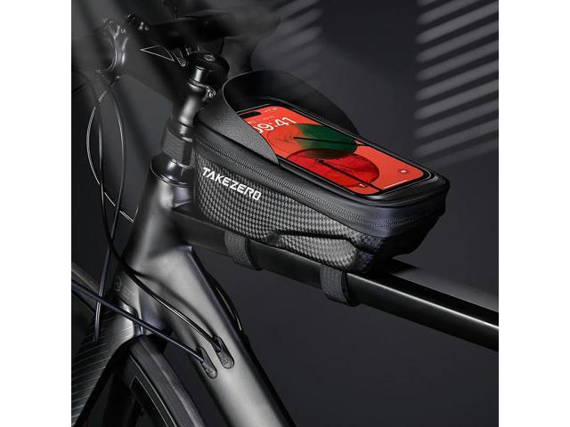 Touch Screen Upper Tube Pannier Pouch Light Barrier Waterproof Bike Phone Bag Hard Shell Case Cycling Accessories