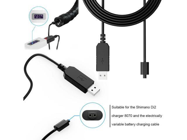 Di2 11-Speed Charge Cable USB Charging Cord Charger Cord for 8070 Adapter Cable