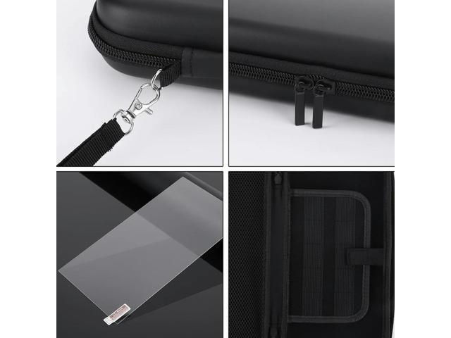 PU Carrying Case & Screen Protector for Switch 2 Game Conslole Case Anti-scratch Carrying Bag for Switch 2 Handheld Game Console