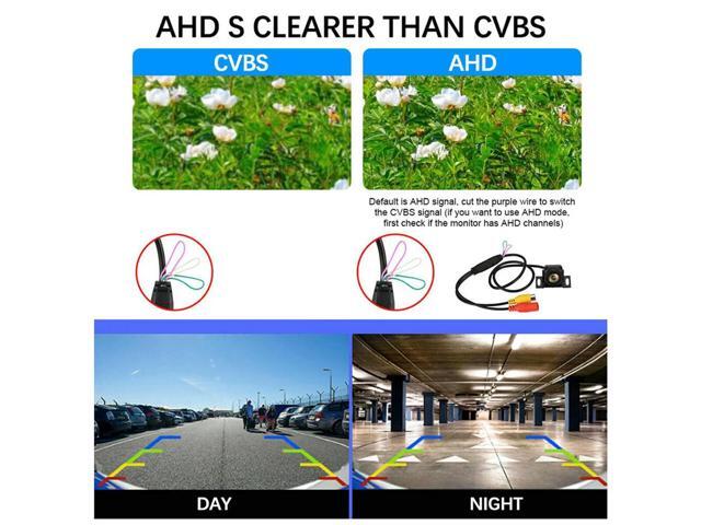 1080P AHD Vehicle Backup Reversing Camera 170 Degree Lens Night Vision Parking Reverse Camera CVBS Parking Assistance Camera