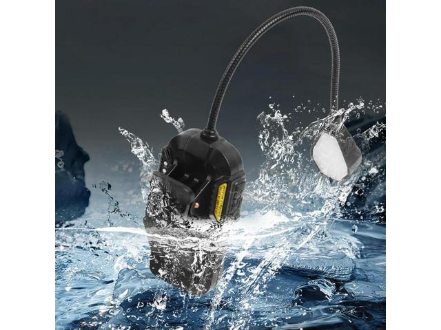 Clip on Light Rechargeable Reading Lamp with Motion Sensor Clip on Lamp with Power Indicator for Reading Camping Fishing