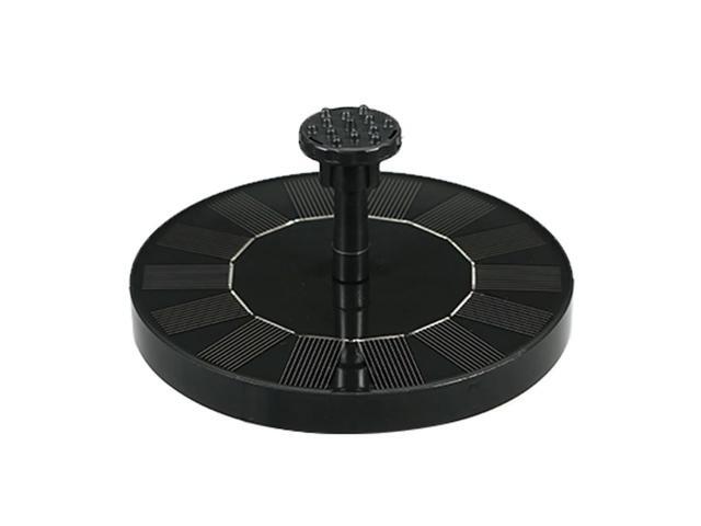 Outdoor Bird Bath Solar Powered Fountain Floating Water Pump Kits with 6 Spray Heads Pool Pond Aquarium Adornment