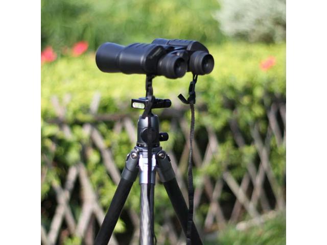 Binocular Tripod Adapter 1/4 Inch Thread Binocular Mount Binoculars Tripod Adapter Bracket for Bird Watching Hunting Astronomy