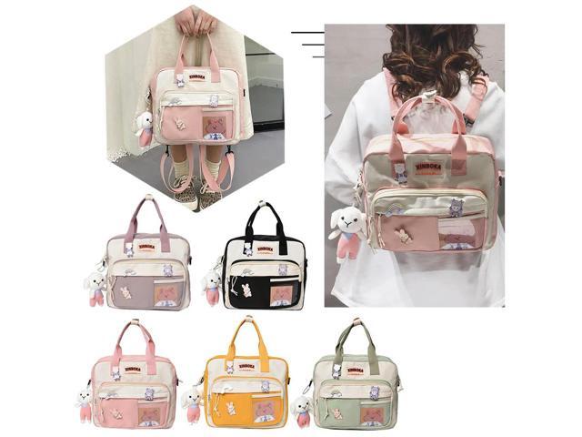 Korean Student Schoolbag Japanese Nylon Backpack Girl Travel Totes Shoulder Bags for Women Students Shopping Travel