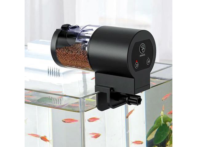 Auto Fish Tank Feeder Large Capacity Aquarium Fish Food Dispenser 100Ml Aquarium Goldfish Feeder for Aquarium and Turtle Tank