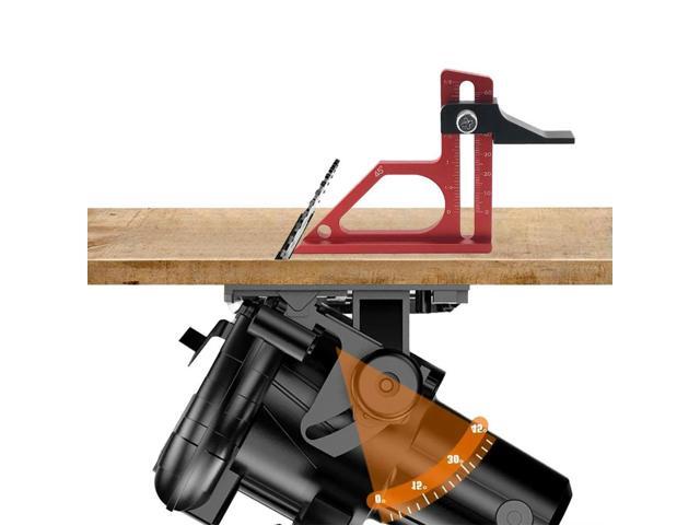 Depth Height Measuring Tool with Metric & Inch Scale Woodworking Setting Gauge Height Measuring Gauge Woodworking Accessories