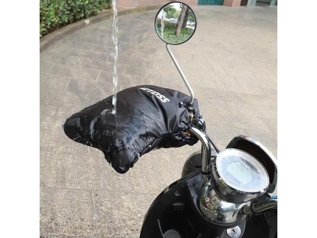 Thick Thermal Cover Gloves Rainproof Motorcycle Scooter Warm Handlebar Muff Riding Protective Muffs for Motorbike Cycling Riding