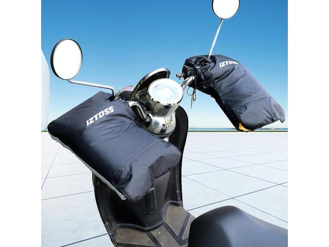 Thick Thermal Cover Gloves Rainproof Motorcycle Scooter Warm Handlebar Muff Riding Protective Muffs for Motorbike Cycling Riding