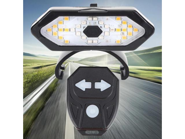 Turn Signal Safety Light 900mAh Rear Lamp Wireless Remote Control Micro USB Rechargeable Waterproof for M365 Pro 2 MI 4