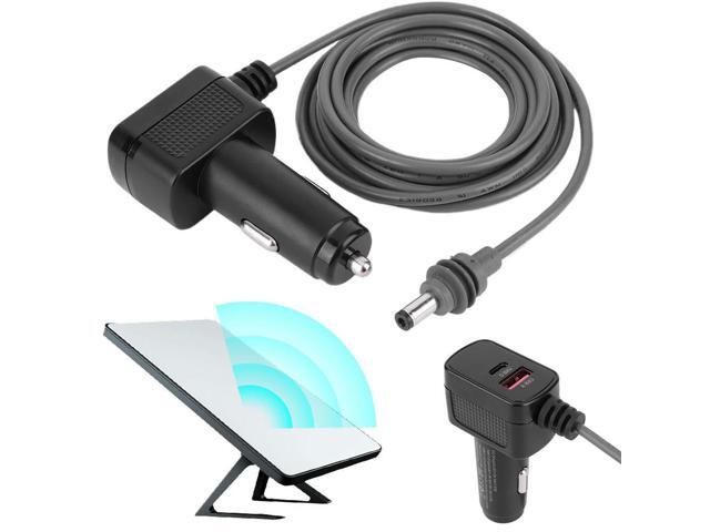 Car Charger for Starlink Mini Power Cable 12V-48V Adapter Car Charger Cable PD60W USB-C and USB Power Supply Adapter