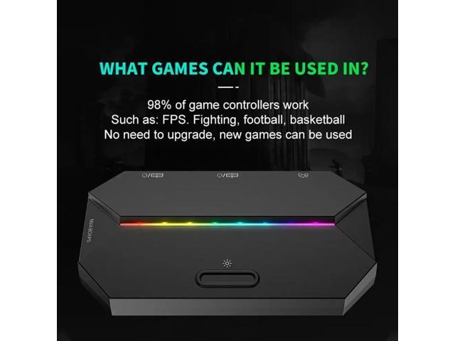 G6L Electronic Machine Game Parts Gaming Keyboard Mouse Converter Controller Adapter Enduring Practical Parts Components