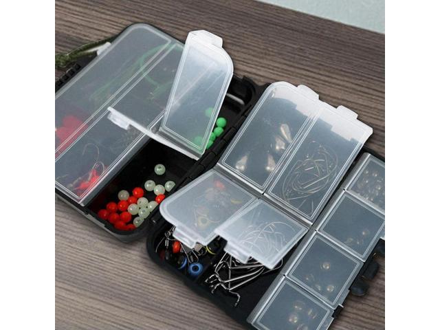 187pcs Fishing Tools Accessories Kit Set Including Jig Hooks Sinker Weight Swivels Snaps Fishing Set Carp Fishing Accessories