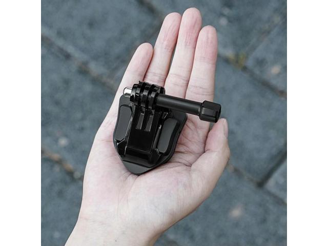 Motorcycle Windshield Clip with 1/4 Screw Hole Windshield Mount Clamp Motorcycle Bracket Clip for Panoramic Camera Action Camera