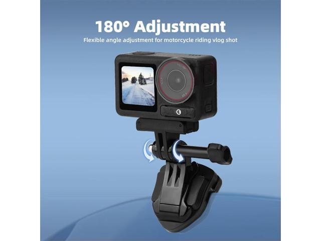 Motorcycle Windshield Clip with 1/4 Screw Hole Windshield Mount Clamp Motorcycle Bracket Clip for Panoramic Camera Action Camera