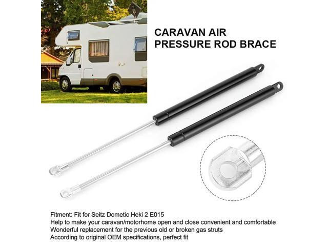1Pair Gas Shock Strut Spring Steel Caravan Gas Spring Struts Lift Prop Gas Spring Portable for Seitz Dometic Heki 2 E015