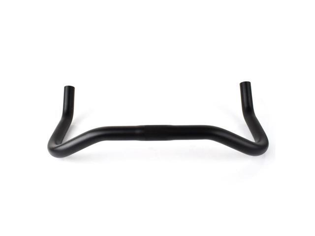 25.4mm 390mm Bicycle Bullhorn Handlebar for Fixed Gear Mountain Road Bike Cycling Parts Aluminum Alloy MTB Riding Handlebar