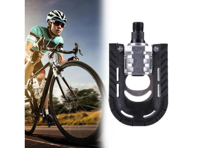 Mountain Bike Pedals with Safety Reflective Sheet Bicycle Flat Pedals Aluminum Alloy Cycling Sports Pedals Bicycle Accessories
