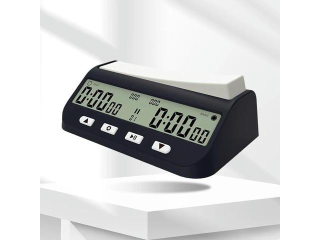 Chess Clock with Basic Delay and Positive Time Features Portable Digital Chess Clock Competition Game Stopwatch