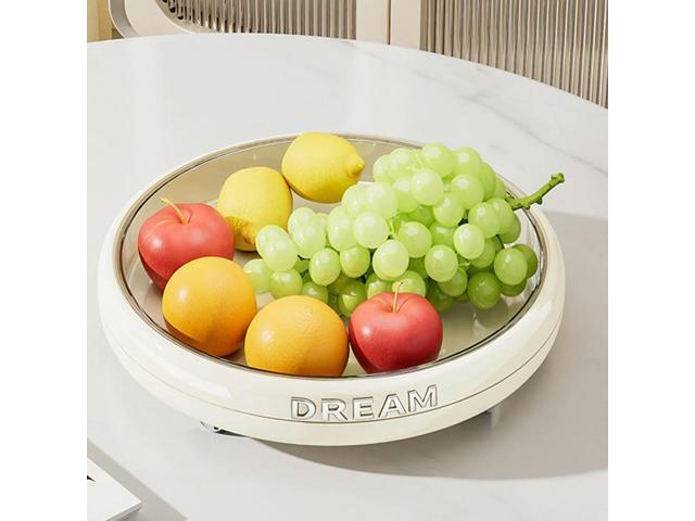 Rotating Kitchen Tray Anti-Slip Rotatable Kitchen Organizer for Countertops Cabinets & Pantry Organization