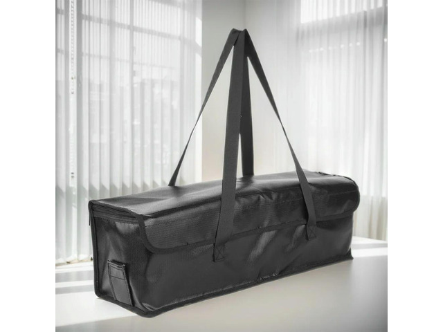 Ebike Bag Fireproof Bag Large Capacity Safe Bag Waterproof Lithium Pouch for Charging