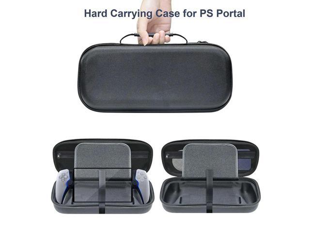 Travel Carrying Case Shockproof Hard Shell Carry Case Portable Protective Bag with Mesh Pocket for PS5 Portal Console