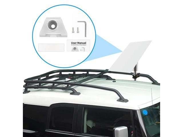 For Starlink Gen 3 Pipe Adapter Roof Mounting Pole Pipe Connectors Satellite Bracket for Starlink Gen 3 Standard Dish
