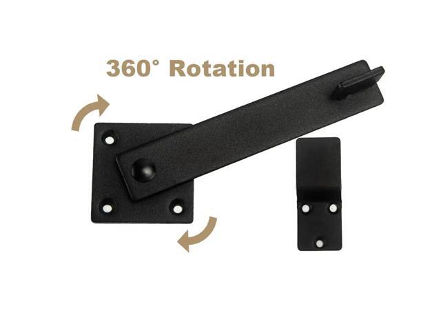 Farm Flip Fence Gate Latch Multi-Function Flip Gate Latch Heavy Duty Barn Door Lock Hardware for Shed Barn Cabinet