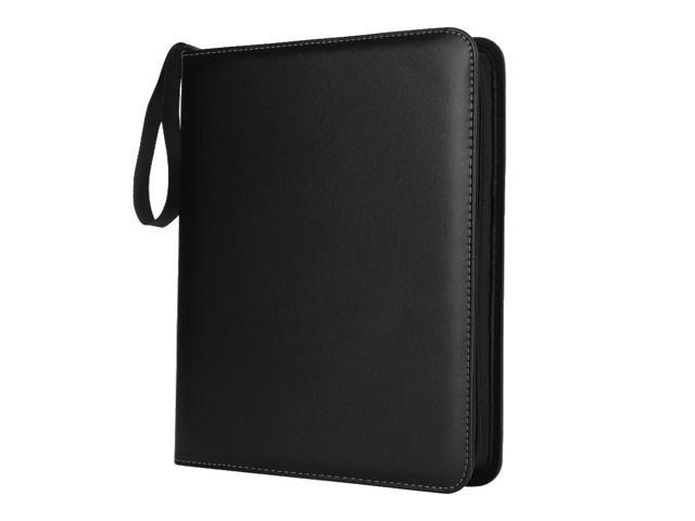 Cards Colletction Album PU Collection Binder Folder Side-Loading Page Card Album for Pokemon MTG TCG Sports Cards Football Cards