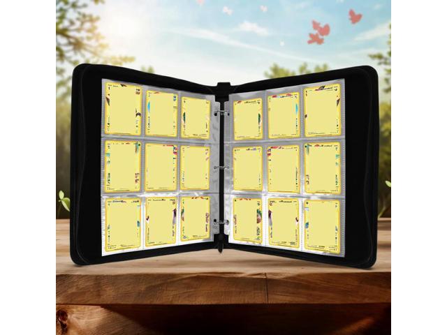 Cards Colletction Album 900 Pockets Collection Binder Folder PU Collector Album for Pokemon TCG MTG Other Game Cards Sport Cards