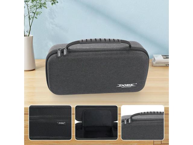 Carrying Case with 8-Bit Game Cartridge Box Portable Bag Carrying Bag for Switch 2 Game Console & Accessories