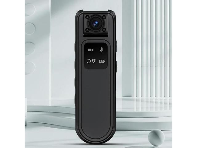 HD 2K Mini Camera Infrared Night Vision Miniature Camcorder Wearable Small Body Worn Cam for Security Guard Law Enforcement