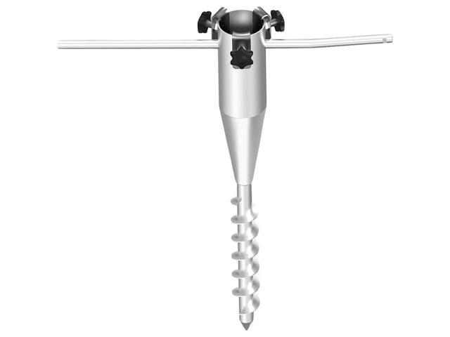 Beach Umbrella Sand Anchor No Dig l Umbrella Stand Heavy Duty Beach Sand Ground Anchor for Outdoor Yard Garden