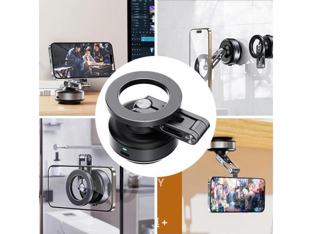 For Magsafe Magnetic Vacuum Car Phone Holder 360° Rotating Folding ligent Car Mount Car Magnetic Holder for Magsafe