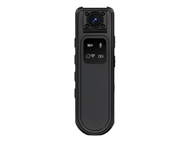 HD 2K Mini Camera Infrared Night Vision Miniature Camcorder Wearable Small Body Worn Cam for Security Guard Law Enforcement