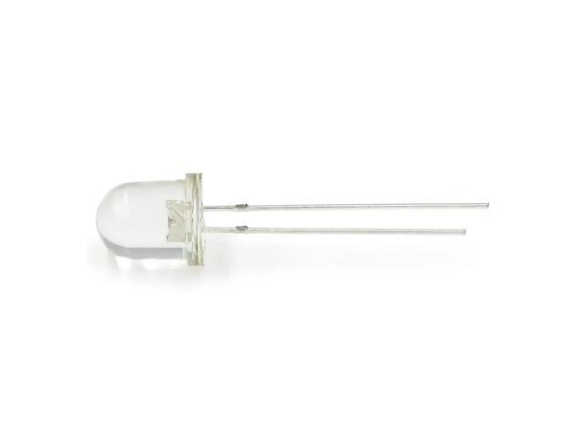 F8MM white LED 8MM round head white LED ultra bright light bead F8 white straight insert