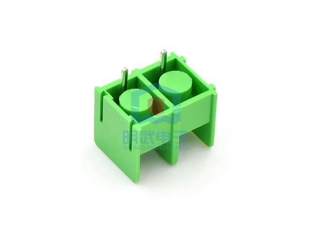 PCB fence terminal KF7620 pitch 7.62 green two 2P side pins
